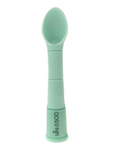 Load image into Gallery viewer, Silicone Teething Spoons (narrow tip) - Mint Green