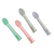 Load image into Gallery viewer, Silicone Teething Spoons (narrow tip) - Pink