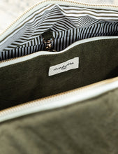 Load image into Gallery viewer, DARCY THE ANTI DIAPER BAG - MILITARY GREEN