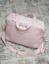Load image into Gallery viewer, DARCY THE ANTI DIAPER BAG - MINERAL PINK