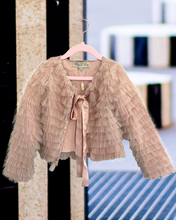 Load image into Gallery viewer, TULLE JACKET & BELL BOTTOM