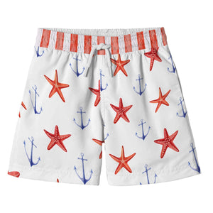 Starfish and Anchor Swim Short