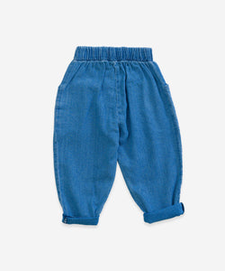 Jeans with Decorative Buttons