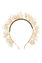 Load image into Gallery viewer, Baby&#39;s Breath Royal Headband - Pearl
