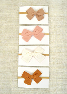 VALERIA BOW - Cream