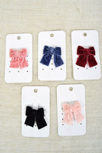 Load image into Gallery viewer, Velvet Hair Tie - Old Pink
