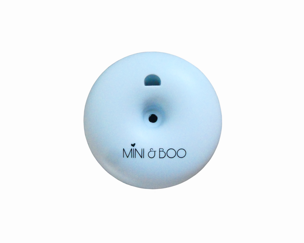 Silicone Straw Lid - Grey
