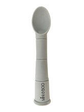 Load image into Gallery viewer, Silicone Teething Spoons (narrow tip) - Grey
