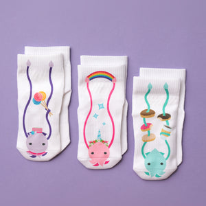 Stay On Socks By Squid Socks - Candie Set