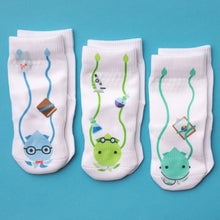 Load image into Gallery viewer, Stay On Socks By Squid Socks - Charlie Set
