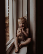 Load image into Gallery viewer, Teddy Bear Moon Pacifier Holder
