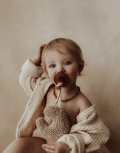 Load image into Gallery viewer, Teddy Bear Moon Pacifier Holder
