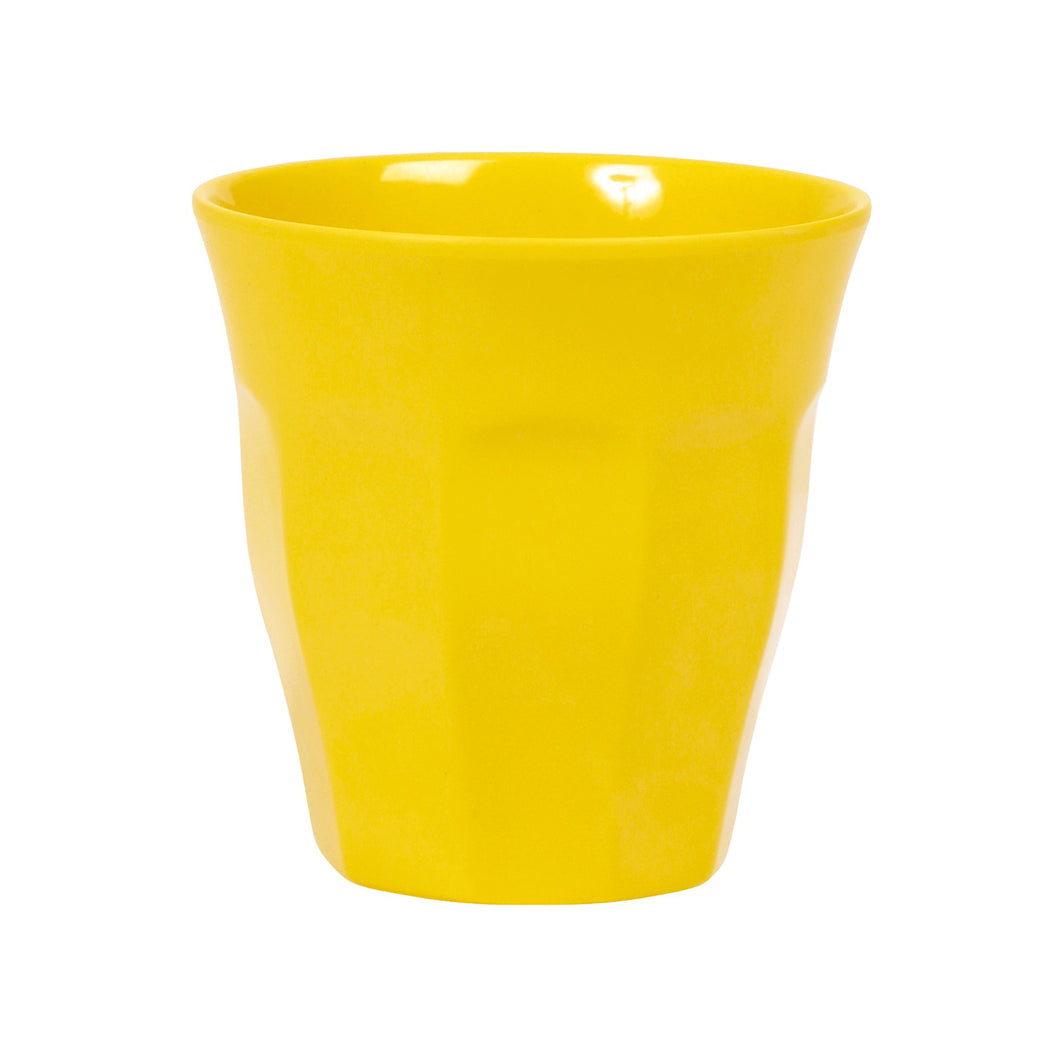Medium Melamine Cup - Yellow - Plain