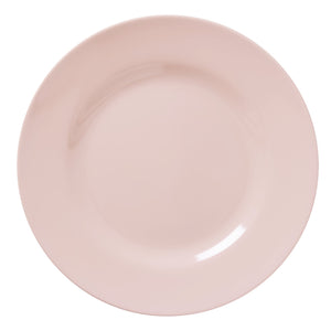 Round Melamine Dinner Plate - Soft Pink