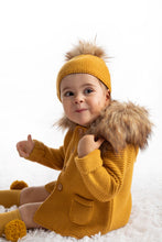 Load image into Gallery viewer, Coat with Natural Fur Hoodie With Natural Fur Cap
