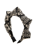 Load image into Gallery viewer, Mountain Queen Headband - Black/Ivory
