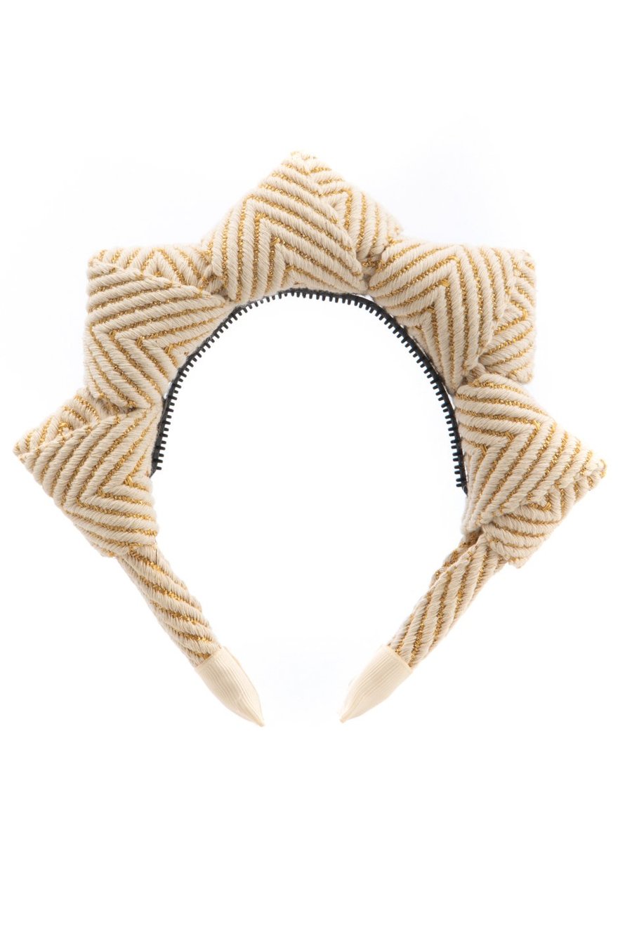 Mountain Queen Headband - Gold/Ivory