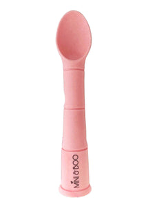 Silicone Teething Spoons (narrow tip) - Pink