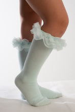 Load image into Gallery viewer, Knee socks Dancers - Carmine
