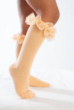 Load image into Gallery viewer, Knee socks Dancers - Carmine
