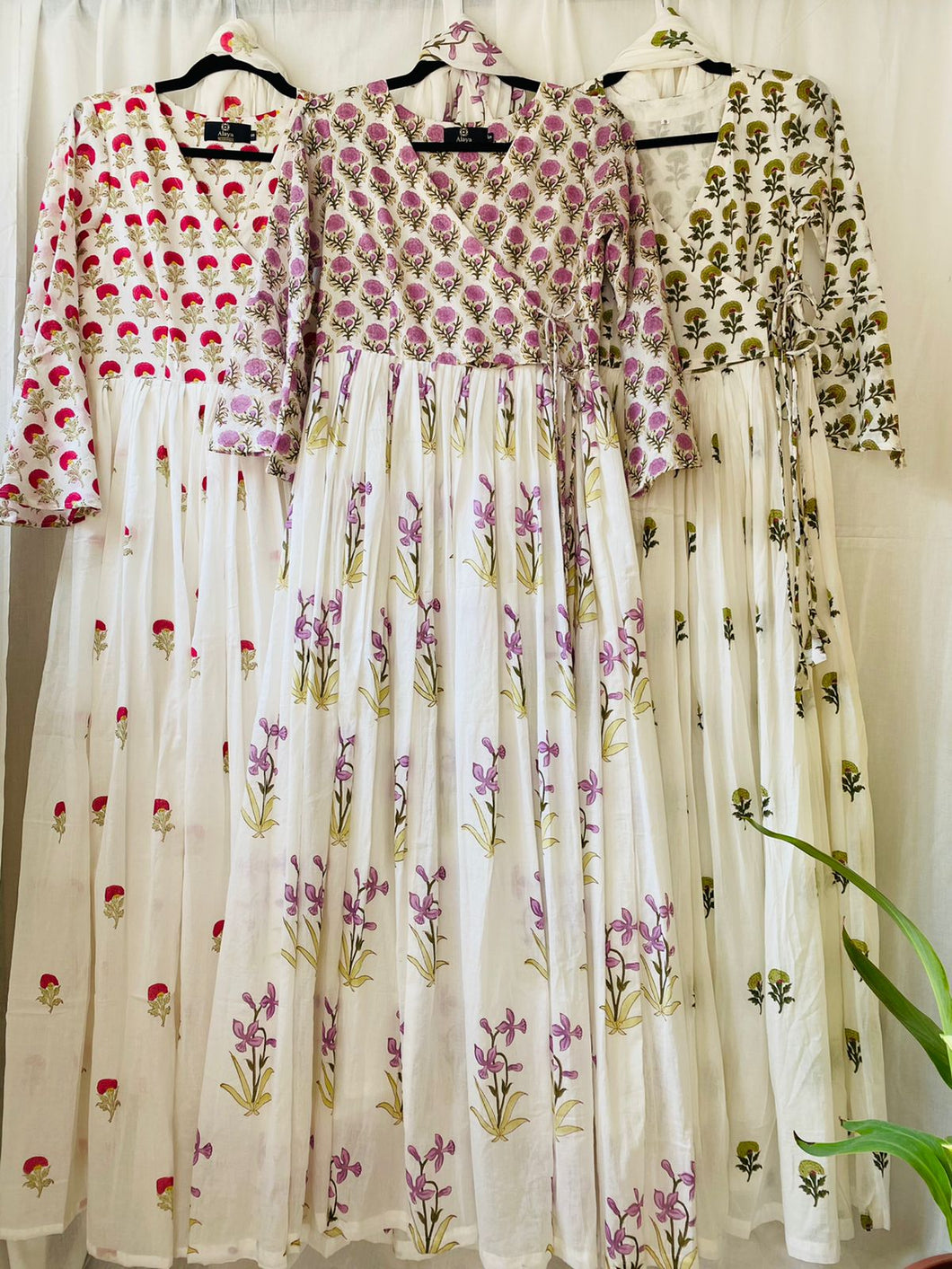 OLIVE GREEN FLOWERS (ADULT)