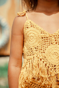 Mawar Tie Top with Shorts - BABY PINK
