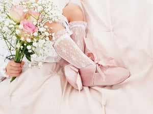 Lucella Lace Knee High Socks