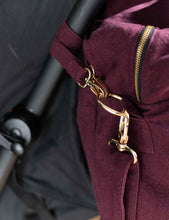 Load image into Gallery viewer, DARCY THE ANTI DIAPER BAG - SCARLETT RED
