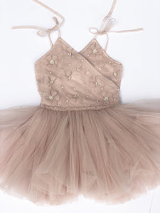 SPARKLE BUBBLE HEM DRESS