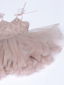SPARKLE BUBBLE HEM DRESS