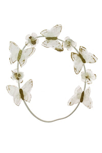 Butterfly Hair Wrap Wreath